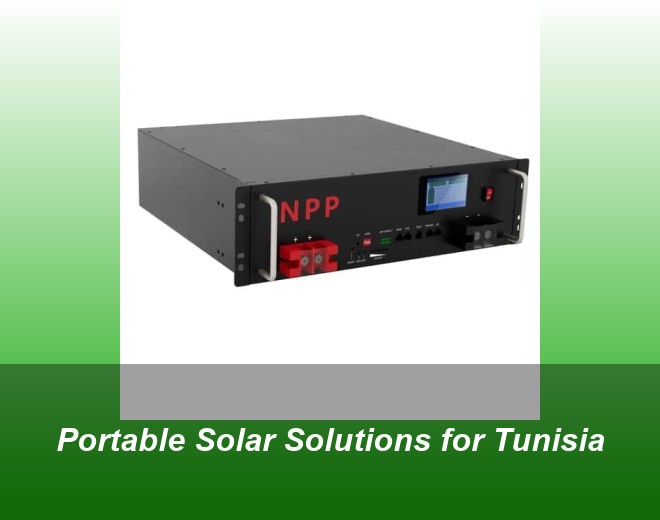 Portable Solar Solutions for Tunisia